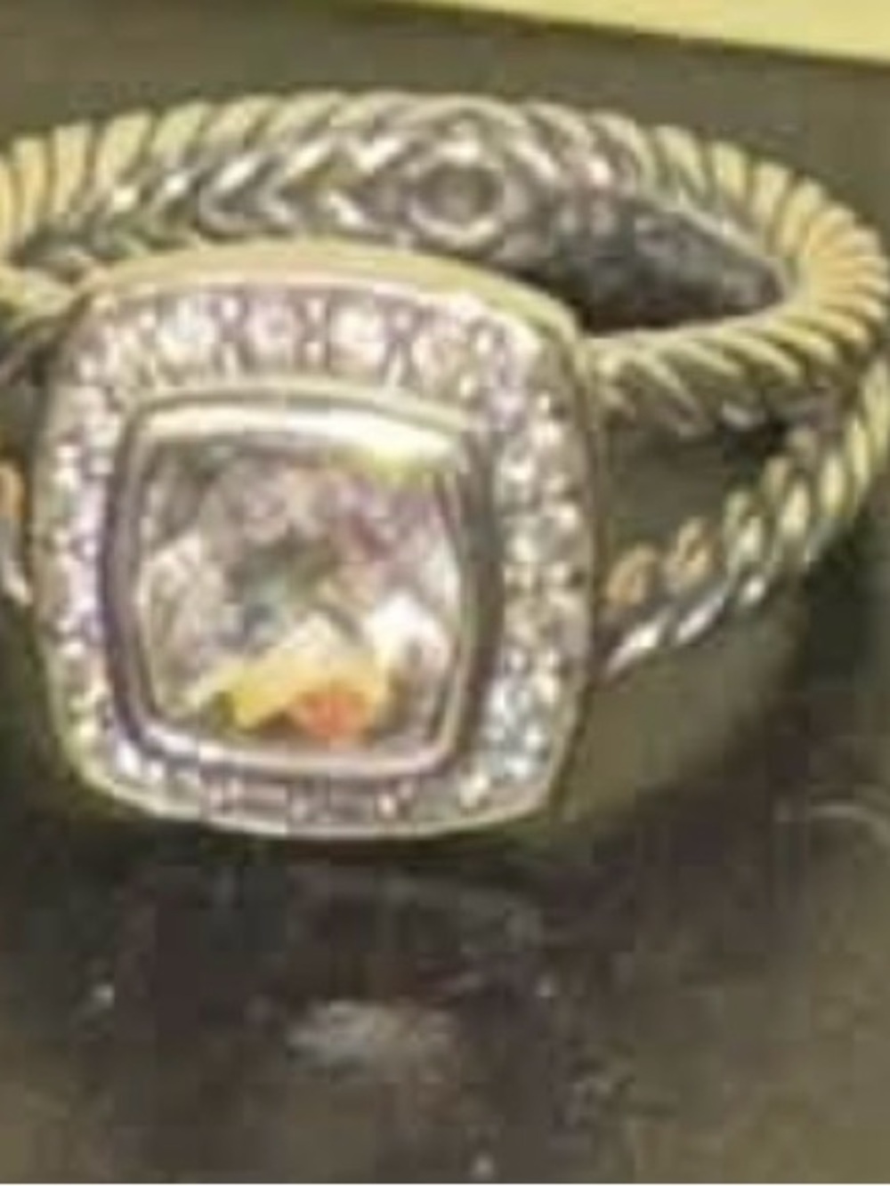 David Yurman Petite Albion® Ring With Pavé Diamonds